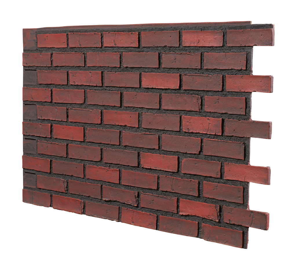 Historic Brick - Dark Red - Dark Grout